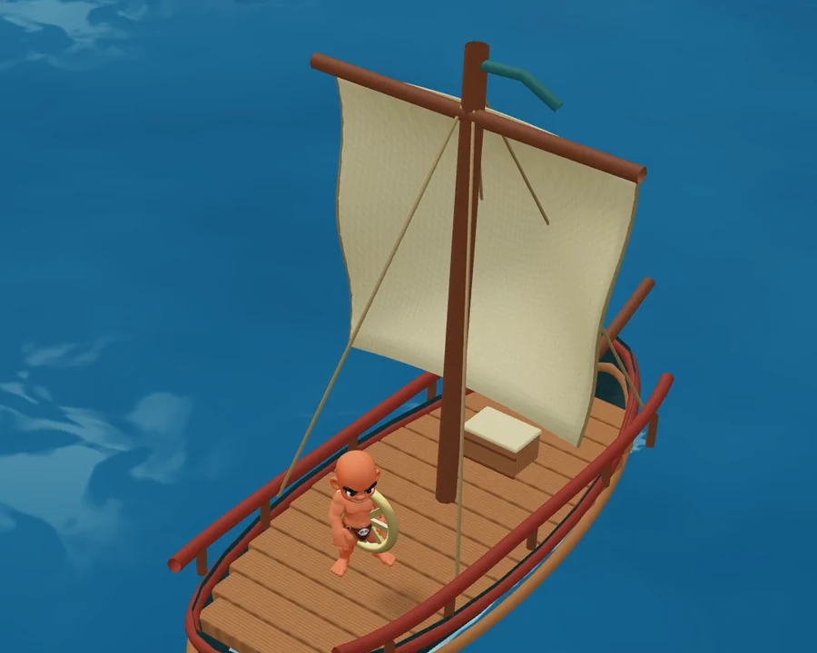 A VibePirates ship under full sail